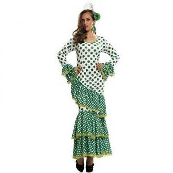 Desconocido My Other Me - Disfraz de Flamenca, talla XL, color verde