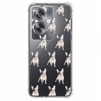 Funda de Silicona Antigolpes para Oppo A79 5G con Diseño de Perros 12 Dibujos