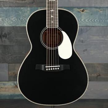 PRS SE P20 Parlor Acoustic Guitar - Satin Black Top