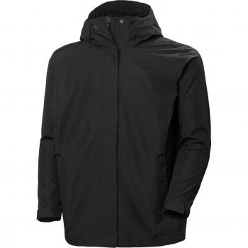 Helly Hansen Women's Seven J Plus Waterproof Rain Jacket Black XL