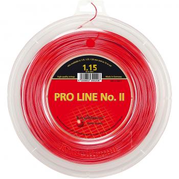 Kirschbaum Pro Line 2 Bobina Cordaje de Tenis Rojo, Pro Line 2, Rojo, 1,25 mm x 200 m