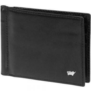Braun Büffel Basic Dollarclipbörse Leder 12 cm negro