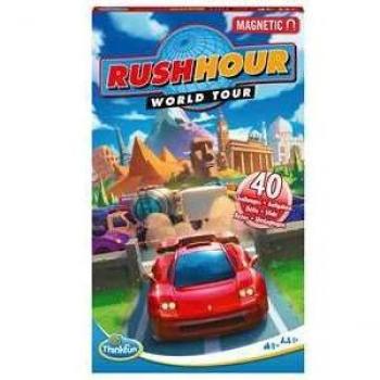 ThinkFun Rush Hour Traffic Jam Logic Game - World Tour Version