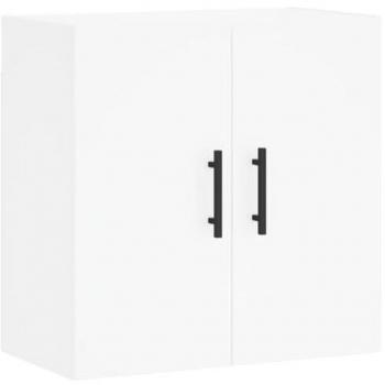 Armario de pared de madera de ingeniería blanco 60x31x60 cm