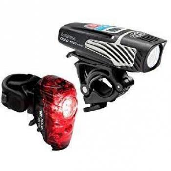 NiteRider Lumina OLED 1200 Boost y Solas 250 Light Combo Negro, Talla única