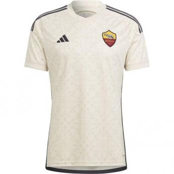 Adidas Roma 2023-2024 Men's Away Football Jersey - Cream - Size XXXL (48-50 Chest)