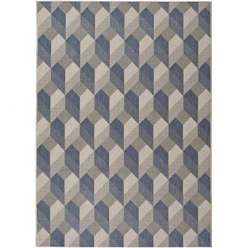 Alfombra Silvana 48624 de Atticgo y UNIVERSAL XXI, diseño moderno, material suave, fácil de limpiar, antideslizante, disponible en varios tamaños y colores