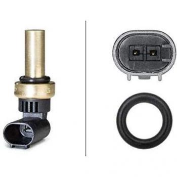 HELLA 6PT 358 058-181 Sensor, temperatura del refrigerante - 2polos - con junta