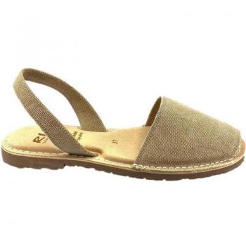 Sandalias Ria Menorca para mujer, modelo 27600, color beige