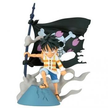Figura Banpresto One Piece World Collectable Log Stories Monkey D. Luffy 8 cm