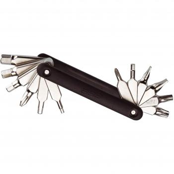 BBB 2977454203 Multiherramienta, Multifunktionswerkzeug Microfold L, Schwarz, 12 Funktionen, 2.977.454.203, Negro, 12 Funciones