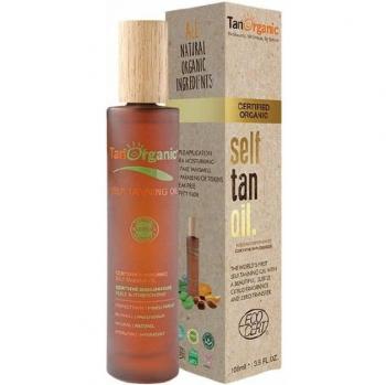 TanOrganic Self Tan Oil Light Bronze Hidratante Transparente 100ml