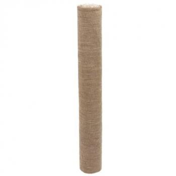 Rollo de Yute Tela Arpillera Camino de Mesa 100% Yute 200 gsm Dimensiones 1 x 5 m, 1 x 10 m, 1 x 25 m y más