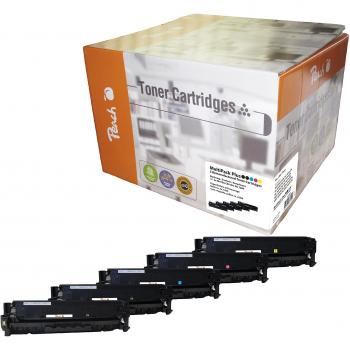 Toner Multifuncional HP LaserJet Pro 400 MFP M475dw - Pack de 5 Cartuchos (2 Negro, Cian, Magenta, Amarillo)