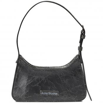 Acne Studios Women's Micro Crackle Hobo Bag in Black | A10349900