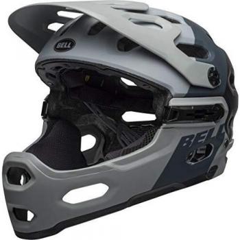 BELL Casco Super 3r MIPS MTB, Unisex, Gris Mate/plomizo, L