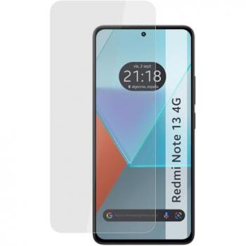 Protector Cristal Templado para Xiaomi Redmi Note 13 4G - Vidrio, Alta Transparencia, Resistencia a Arañazos, Fácil Instalación, Compatible con Pantallas Táctiles