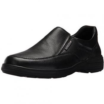 Zapatos de Hombre Mephisto Davy Negro, Slipper de Piel con Tecnología AIR JET, Envío y Cambio Gratuito