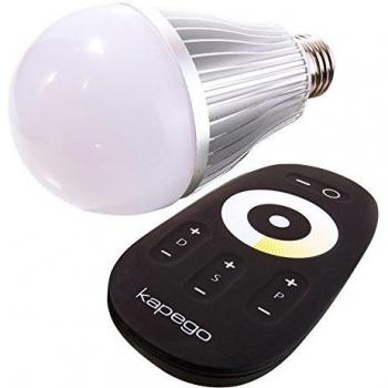 Lámpara LED E27 Doble Color 2700K-6000K con Atenuador RF Sincronizable