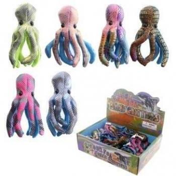 Puckator- Relleno de Arena-Pulpo-Pequeño No Aplica Juguetes antiestrés, Multicolor