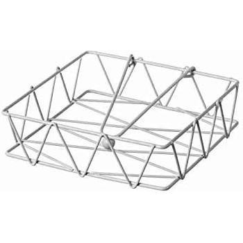 D,casa - Servilletero Metal Blanco para Cocina Fantasy
