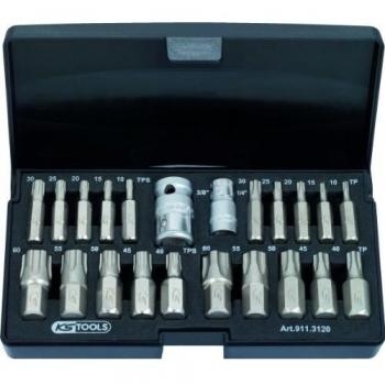 KS Tools 911.3120 Socket Set, 10.2 cm, 22 Piezas