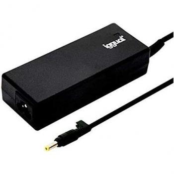 iggual IGG315491 Adaptador e inversor de Corriente Interior para Portátil, 110-240 V, 50/60 Hz, 90 W, Negro