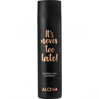 ALCINA Caffeine Vital Shampoo 250ml for Stronger and Longer Hair - Premium Professional Hair Care Made in Germany