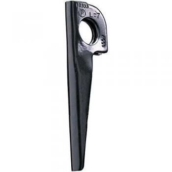PETZL - V Conique, Color Chromed Steel, Talla 11 cm