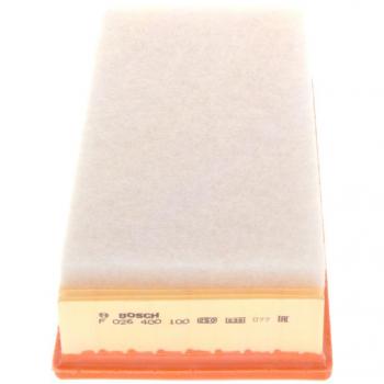 Filtro de aire Bosch F 026 400 100 - Filtro de aire para vehículos, diseñado para mejorar la calidad del aire en el motor, fabricado con materiales de alta calidad, fácil instalación y compatible con una amplia gama de modelos de autom