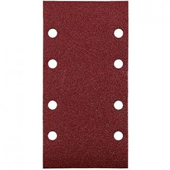 KWB 49818312 Pack de 5 Patines abrasivos, Marrón, 93 x 180 mm, Set de 5 Piezas