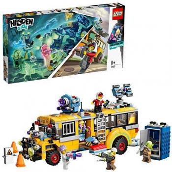 LEGO 70423 Hidden Side Paranormal Intercept Bus AR Games App, Interactive Augmented Reality Ghost Playset for iPhone/Android