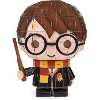 Puzzle 3D Spin Master Wizarding World Harry Potter - Características: Puzzle tridimensional, temática de Harry Potter, incluye piezas que representan escenarios y personajes del mundo mágico, diseñado para fanáticos de todas las edades, fácil de ens
