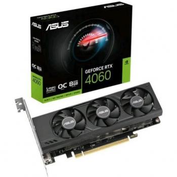 ASUS GeForce RTX 4060 8GB GDDR6 Dual OC Edition Low-Profile Graphics Card