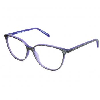 Italia Independent I-I MOD 5624 NEW I-THIN CMT.017 Women’s Eyeglasses Black Size 53 (Frame Only) - Blue Light Block Available