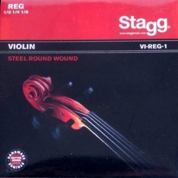 Stagg VI-REG-1 Violin 1/2+1/4+1/8 Steel Roundwound Set, extra light