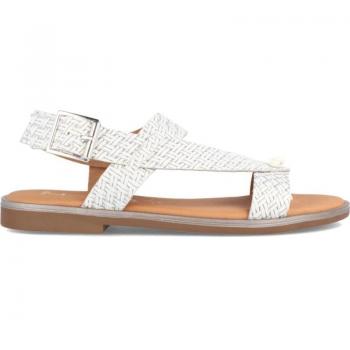 Sandalias de Mujer Marila Planas Estilo Romano Aura Blanco