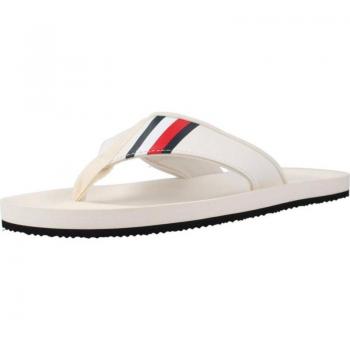 Sandalias de Hombre Tommy Hilfiger Modelo Comfortable Padded Beach Color Blanco