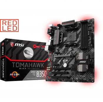 MSI B350 TOMAHAWK Socket AM4 AMD Ryzen 7th Gen Athlon DDR4 USB 3.1 ATX Motherboard - Black