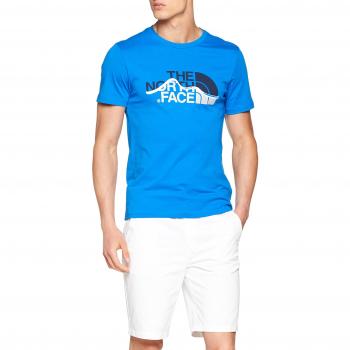 The North Face Mountain Line Camiseta, Hombre, Bomber Blue, XL