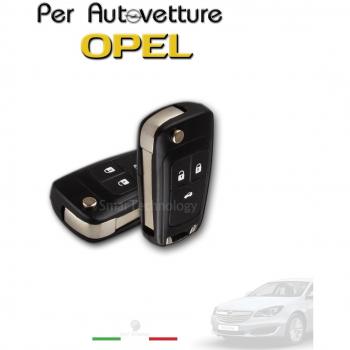 Carcasa de Llave para Coche Opel Insignia, Astra J, Zafira - 3 Botones con Espadín