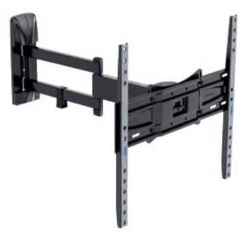 Soporte de TV Meliconi Slimstyle Plus 400 SDR, para pantallas de 40'' a 82'', color negro, capacidad máxima 30 kg, VESA 200-300-400, rotación horizontal ±90° y