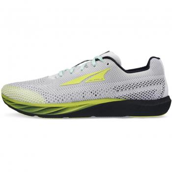 Zapatillas de Trail Running Altra Escalante Racer 2 Hombre Blanco y Negro, características: diseño ligero, amortiguación responsive, suela de goma duradera, malla transpirable, drop cero para una pisada natural