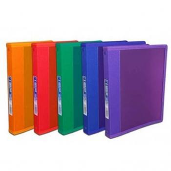 Carpeta A5 4 Anillas 20mm Tapa Dura Colores Surtidos