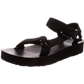Teva Women's Midform Universal Leather Sandals - Black
