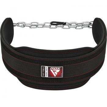 RDX T7 2-Layer Abdominal Weight Training Belt with Chain - Army Green