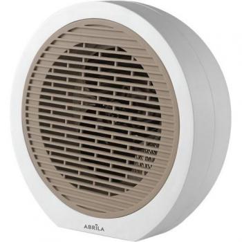 Termoventilador Eléctrico Brindisi 2000W Blanco/Beige con Termostato, 2 Potencias y 3 Funciones (25x25x16,8cm)