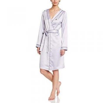 O'moi 33042 - Albornoz para mujer, color parme, talla Medium