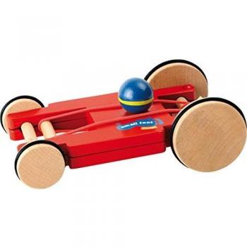 Legler - Coche de Cuerda con 4 Ruedas, de Madera
