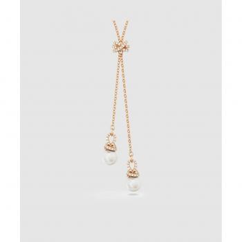 Colgante Swarovski Originally bañado en oro rosa